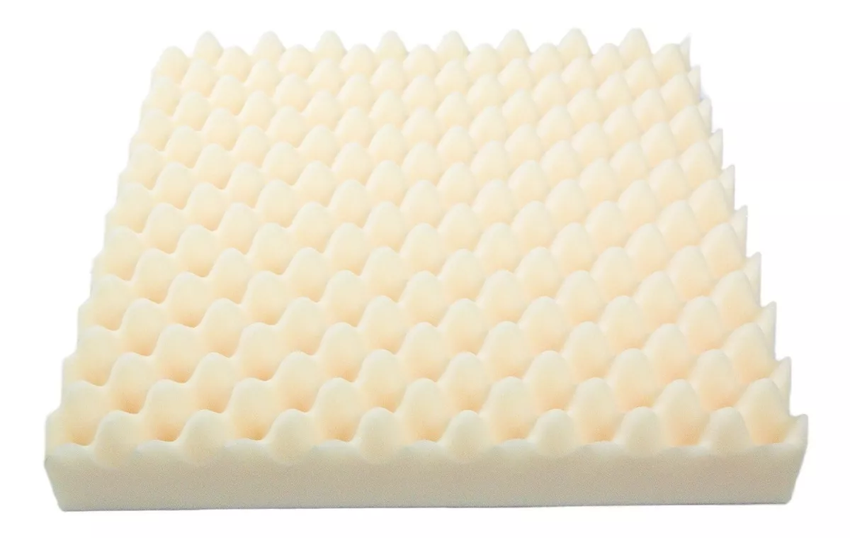 Almofada Caixa Casca De Ovo D33 Quadrada Espuma 41x41x7cm